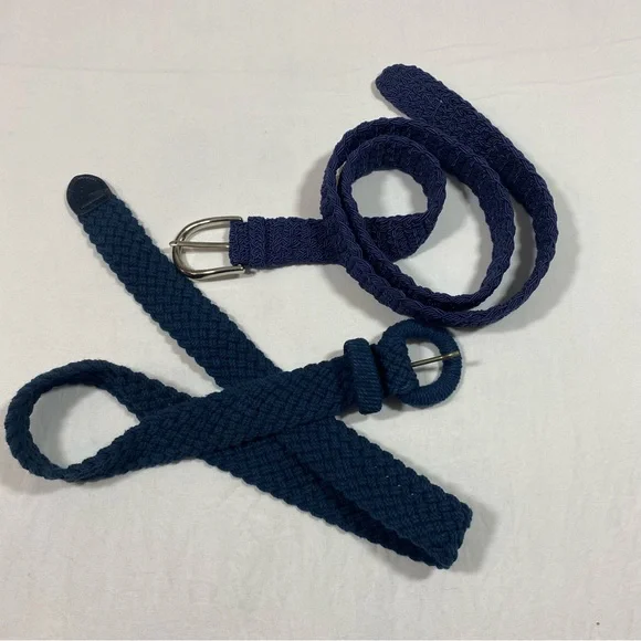 NWT Liz Claiborne navy belt Liz Claiborne | Accessories | Navy Leather Belt | Poshmark main image 2